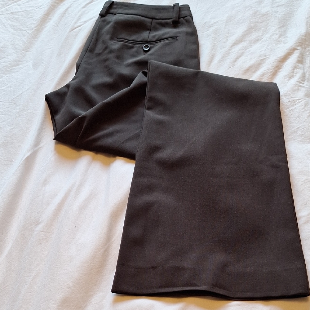 Express Brown Boot Cut Flare Pants